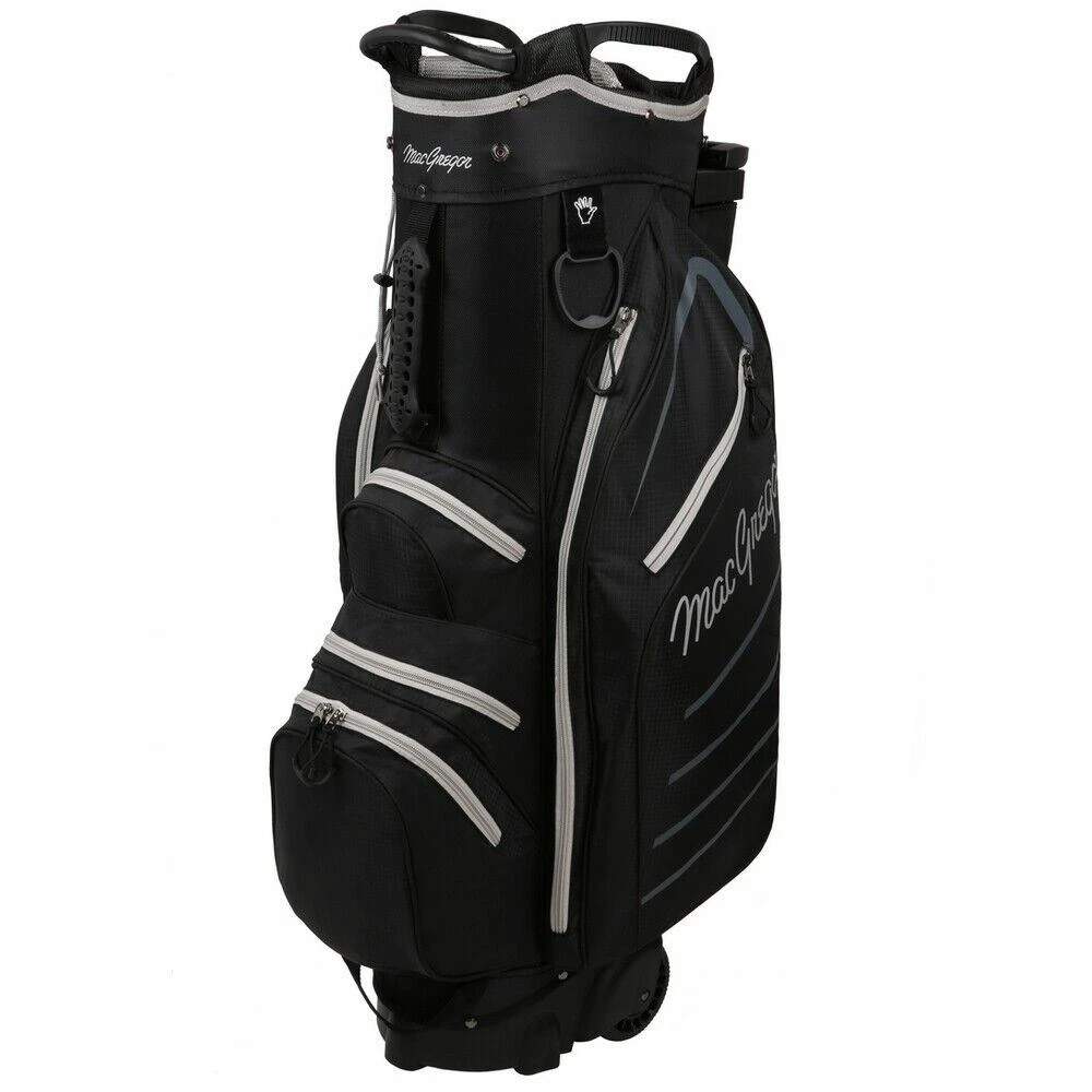 MacGregor Golf VIP Cart Bag With Built In Wheels / Handle, 14 Way Divider - Image 2