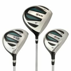Ram Golf EZ3 Ladies Petite Graphite Wood Set - Driver, 3 & 5 Wood -w/ Headcovers