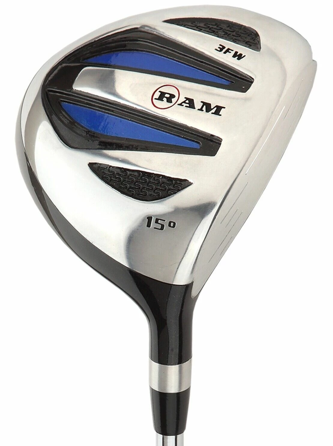 Ram Golf EZ3 Mens Steel Wood Set - Driver, 3 & 5 Wood - Headcovers Included - Image 3