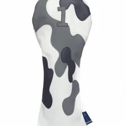 Stitch Golf Camo Leather Head Cover