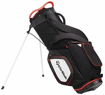 TAYLORMADE PRO 8.0 STAND BAG BLACK/WHITE/RED - Image 5