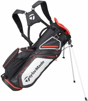 TAYLORMADE PRO 8.0 STAND BAG BLACK/WHITE/RED