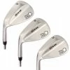 Ram Golf Pro Spin Stainless Wedge Set - 52, 56, 60 Wedges - Mens Left Hand