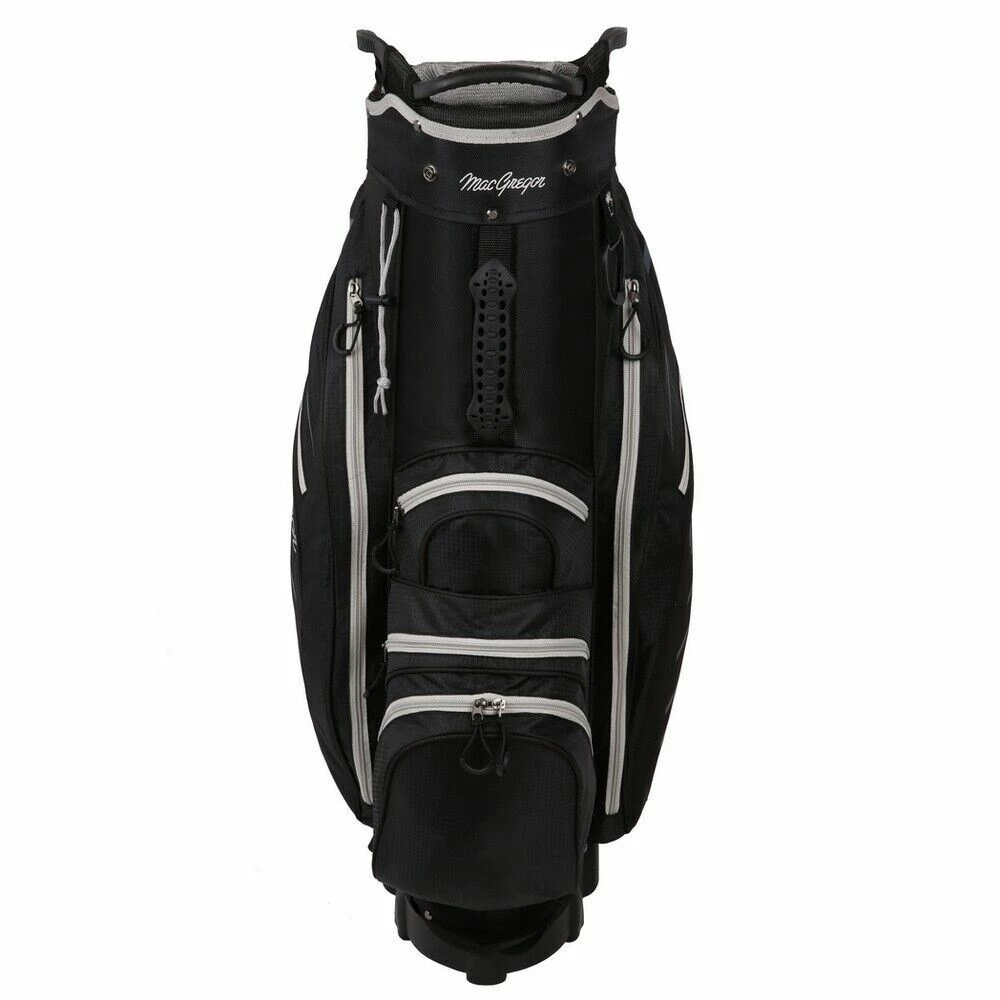MacGregor Golf VIP Cart Bag With Built In Wheels / Handle, 14 Way Divider - Image 3