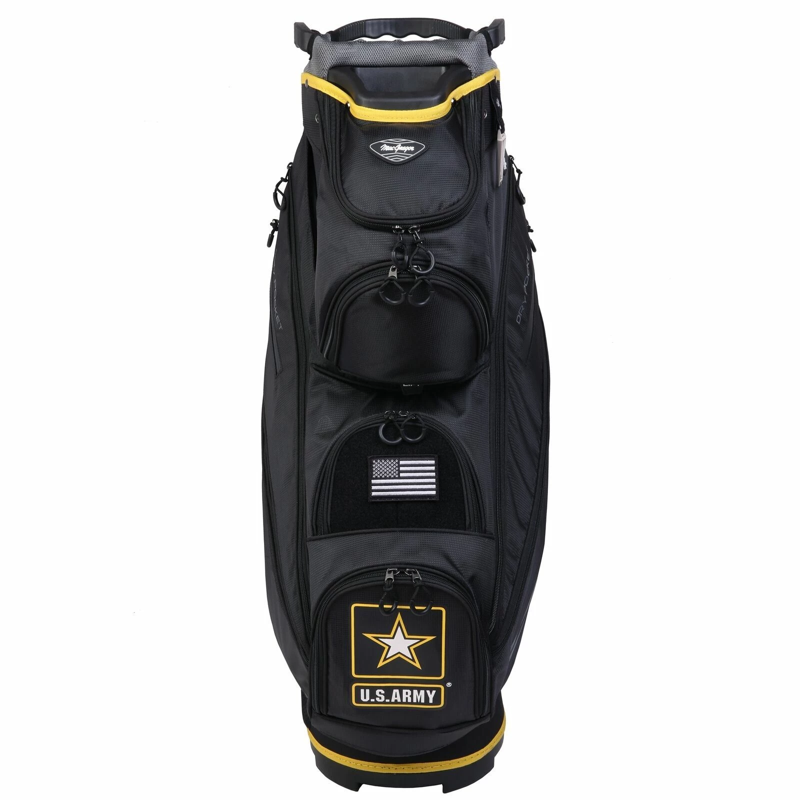 US Army By MacGregor Golf Deluxe 14-Way Cart Bag, Black - Image 3
