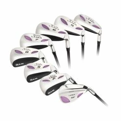 Ram Golf Laser Graphite Hybrid Irons Set 4-SW (8 Clubs) -Ladies Right Hand