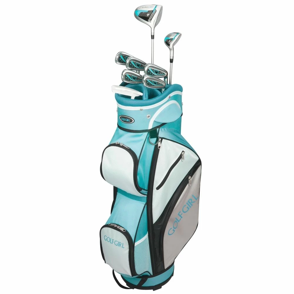 GolfGirl FWS3 Ladies Petite Golf Clubs Set With Cart Bag, All Graphite, Right Hand - Image 2