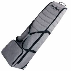 MacGregor Golf Deluxe Padded Travel Cover With Wheels, Heather Grey