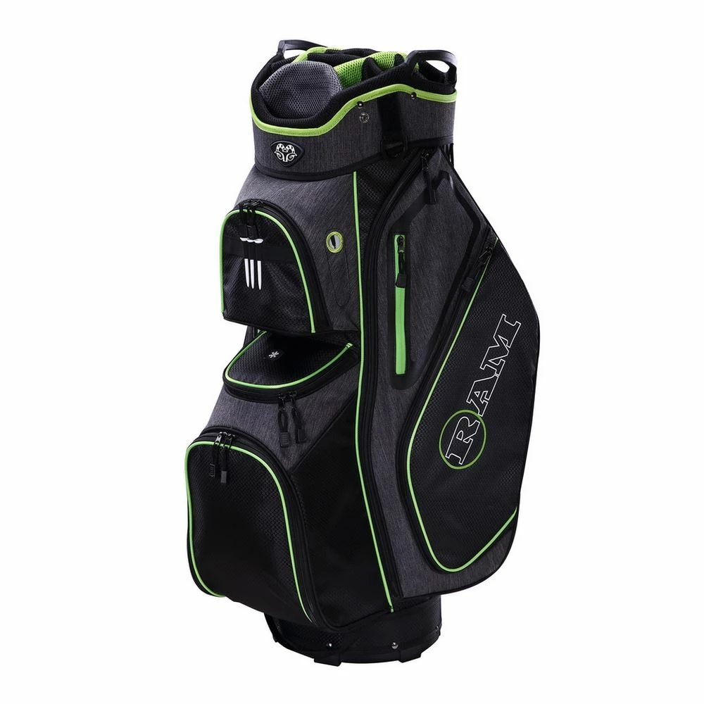 Ram Golf Tour Cart Bag With 14 Way Dividers Top - Image 4