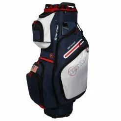 Ram Golf FX Deluxe Golf Cart Bag With 14 Way Dividers USA Flag