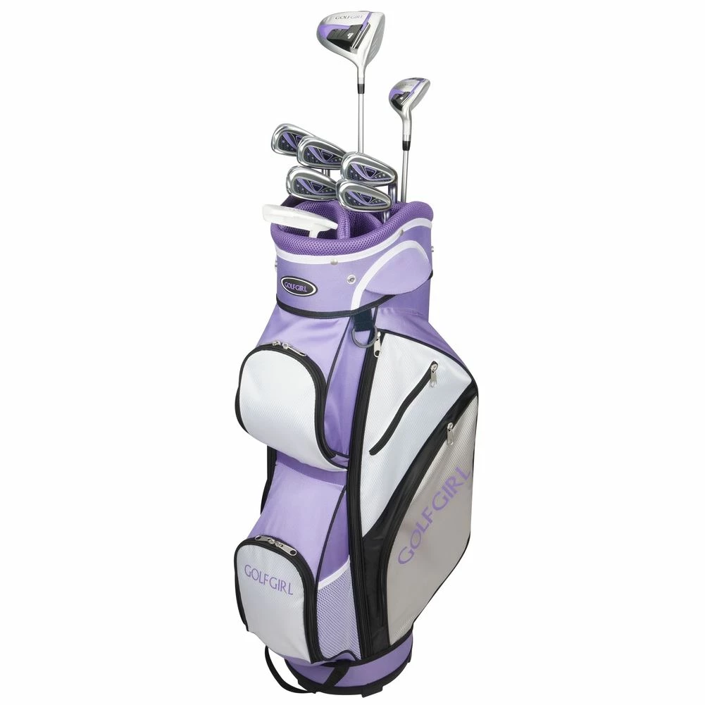 GolfGirl FWS3 Ladies Petite Golf Clubs Set With Cart Bag, All Graphite, Right Hand - Image 9