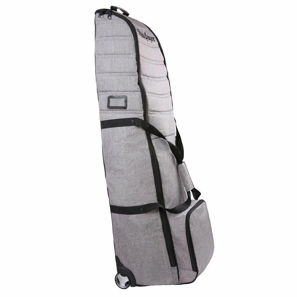 MacGregor Golf Deluxe Padded Travel Cover With Wheels, Heather Grey - Image 2
