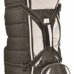 Longridge Tour Deluxe Roller Travel Cover - Black/Silver