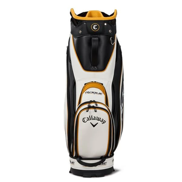 Callaway Staff HG Rogue Trolley White Black Gold - Image 2