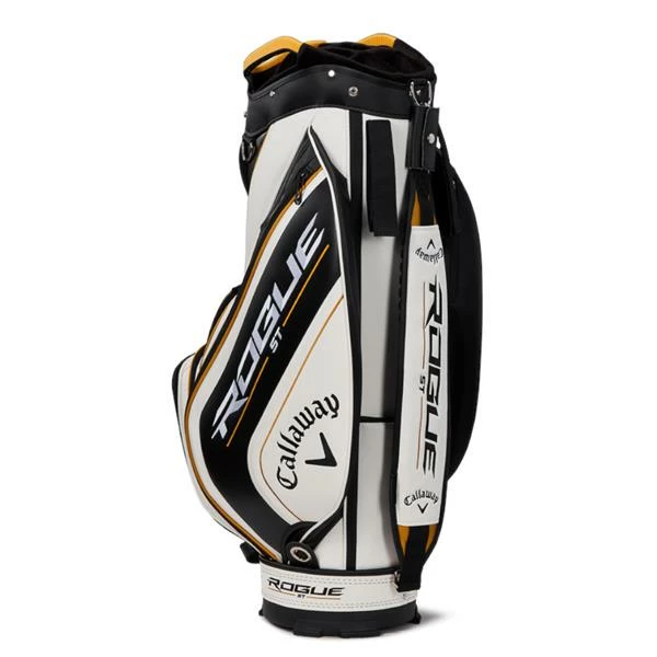 Callaway Staff HG Rogue Trolley White Black Gold - Image 3