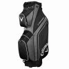 Callaway X Series 19 Cart Bag Black- Titanium - White