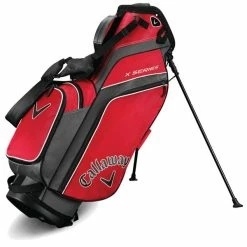 Callaway X Series 19 Stand Bag Red/Titanium/White