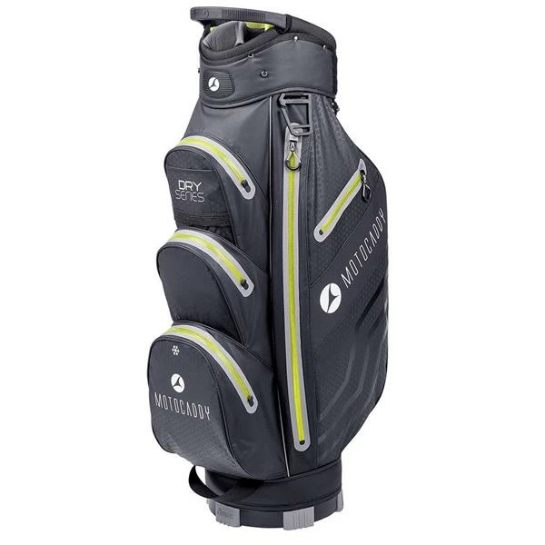 Motocaddy Dry Series Cart Bag Charcoal/Lime