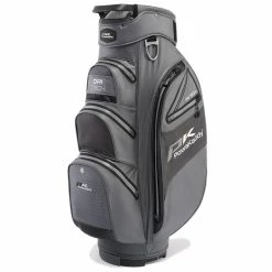 PowaKaddy Dri-Tech Cart Bag Gunmetal Black 22