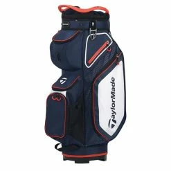 TAYLORMADE 2020 8.0 GOLF CART BAG Navy White Red