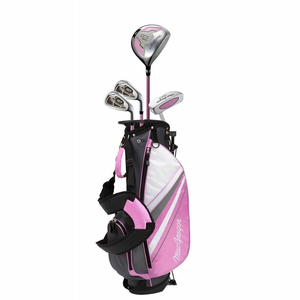 MacGregor Golf DCT Junior Girl Golf Clubs Set With Bag, Left Hand Ages 6-8