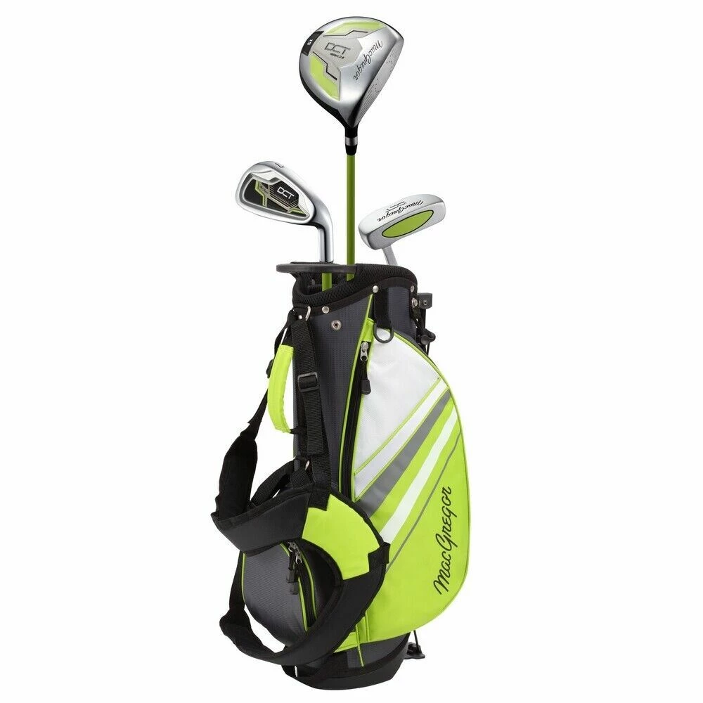 MacGregor Golf DCT Junior Golf Clubs Set With Bag, Left Hand Ages 3-5