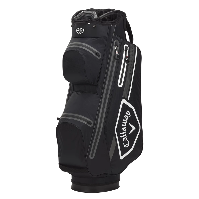 Callaway Chev Dry 14 Golf Cart Bag - Black/Charcoal/White