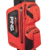PING PIONEER 201 MONSOON WATERPROOF GOLF CART BAG SCARLET/BLACK