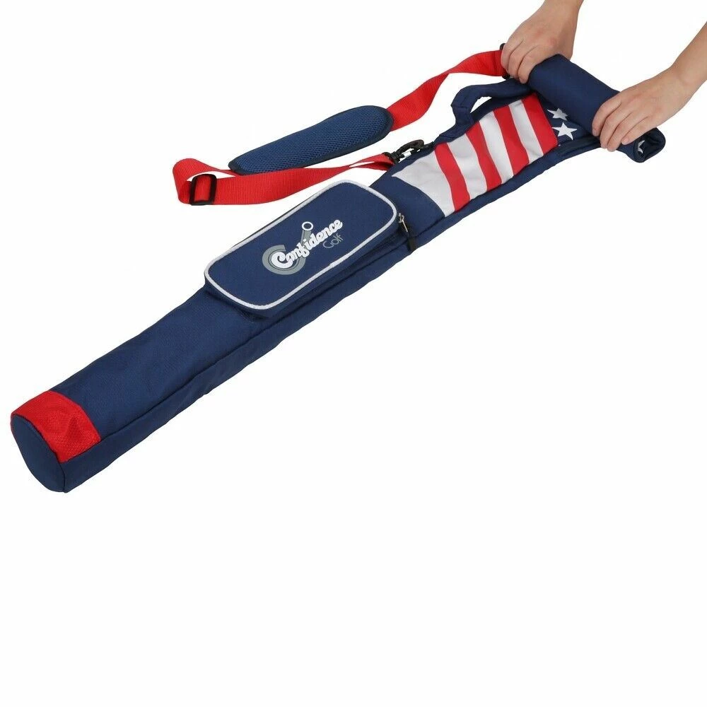 Confidence Golf Club Carry Case Sunday Bag - Holds 5-6 Clubs, USA - Image 3
